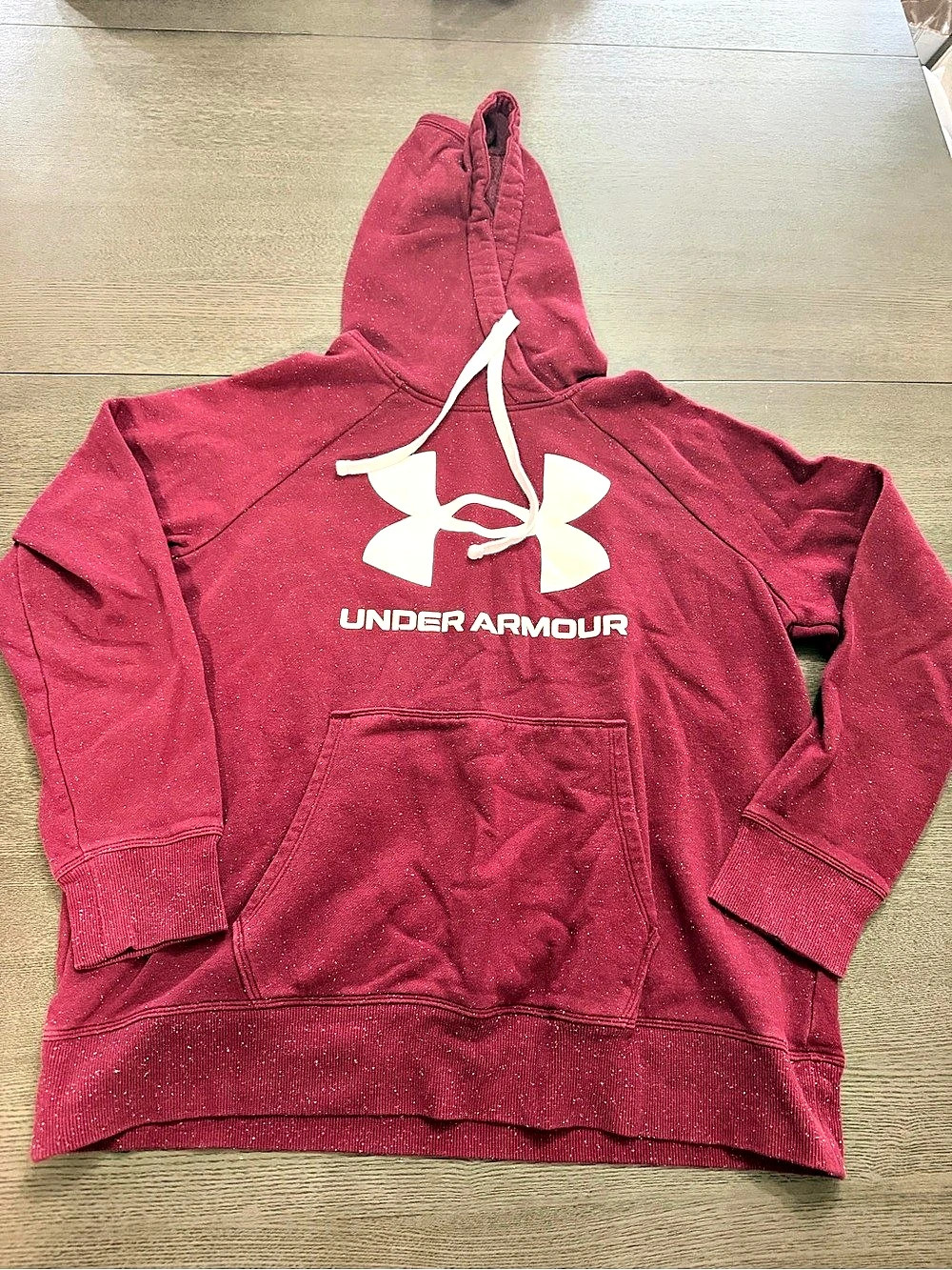 Under Armour Red Pullover Hoodie